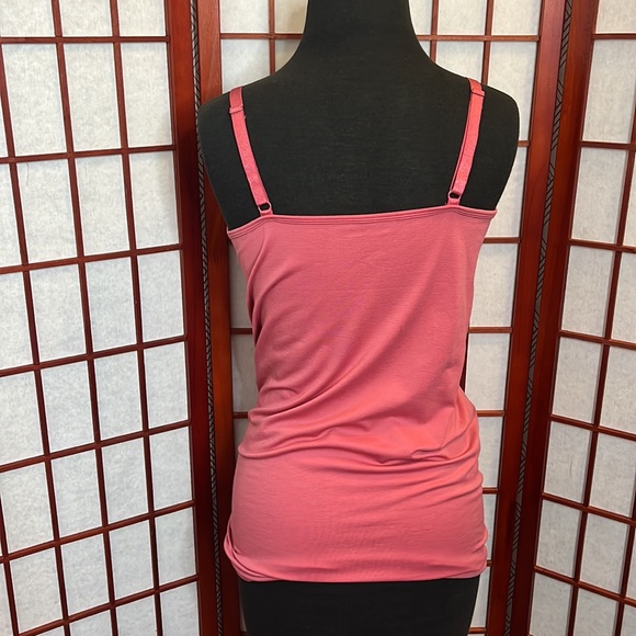 New Pink Spandex Crisscross Cami Size 1X/2X - Picture 4 of 4